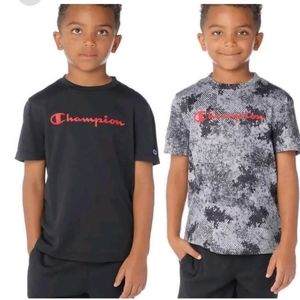 Champion Boy’s 2-Pack Performance Graphic Tee Set youth boys